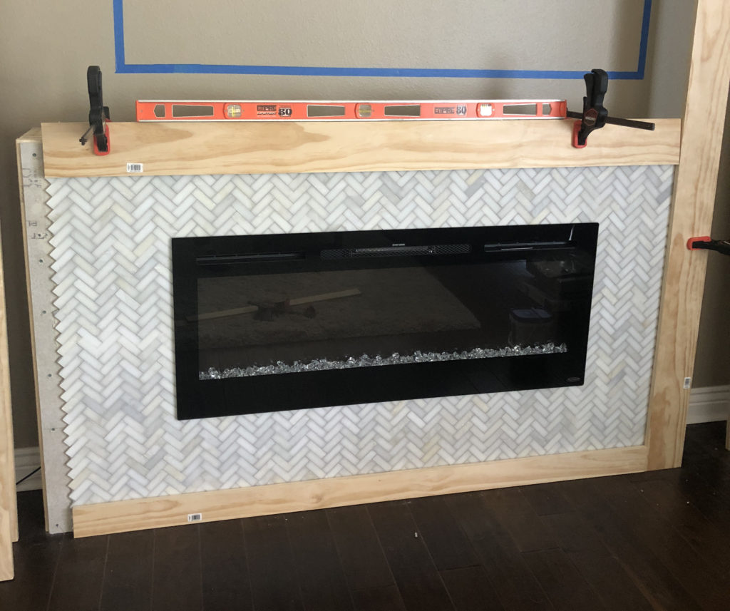 Tiling a Fireplace Surround - Fireplacegenius