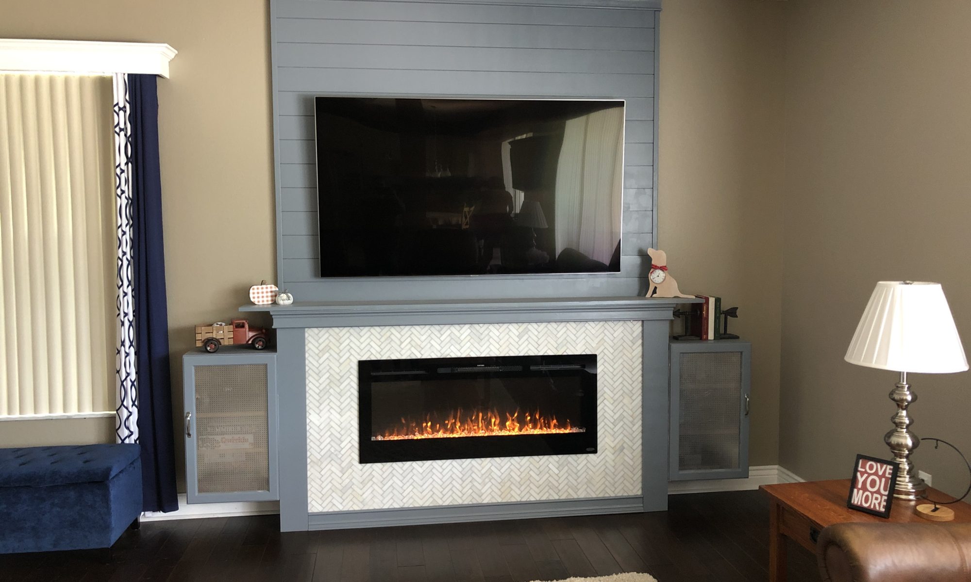 Electric Fireplace Insert Mantle